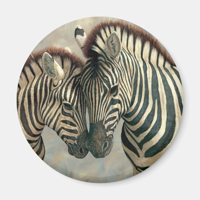 zebra-clip-art-3 magnet (Vorne)