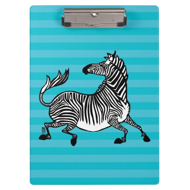 Zebra Clipboard Klemmbrett (Vorderseite)