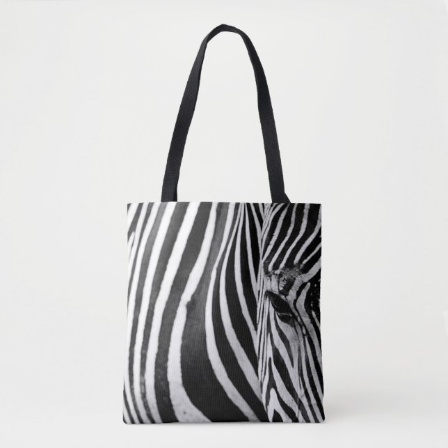 ZEBRA CLOSE-UP VIEW TASCHE (Vorderseite)