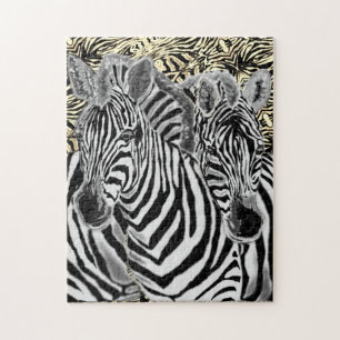 Zebra Couple Jigsaw Puzzle