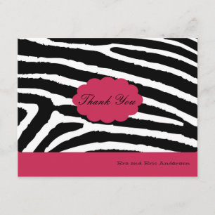 Zebra - danke Karten