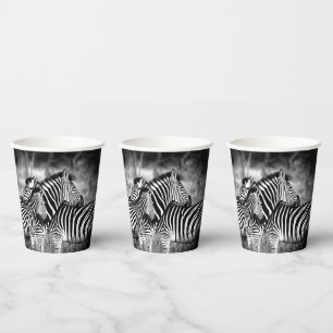 Zebra-Dazzle Pappbecher