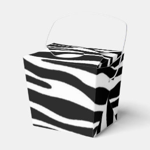 Zebra-Druck Geschenkschachtel