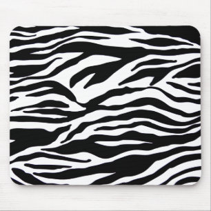 Zebra-Druck Mousepad