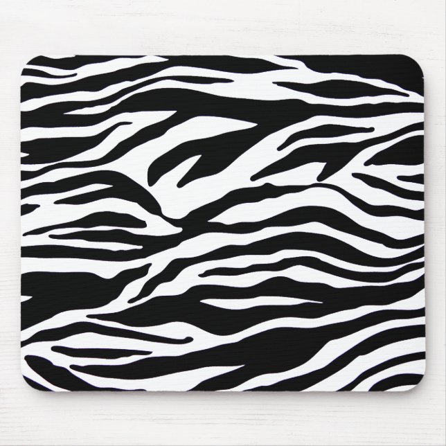 Zebra-Druck Mousepad (Vorne)