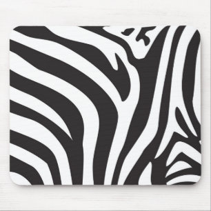 Zebra-Druck Mousepad