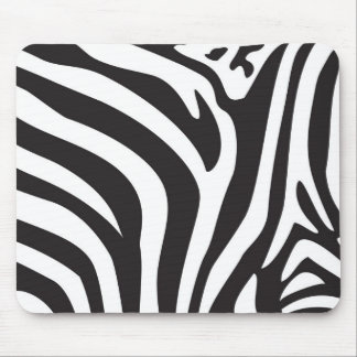 Zebra-Druck Mousepad
