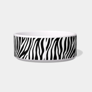 Zebra-Druck-Schwarzweiss-Streifen-Muster Napf