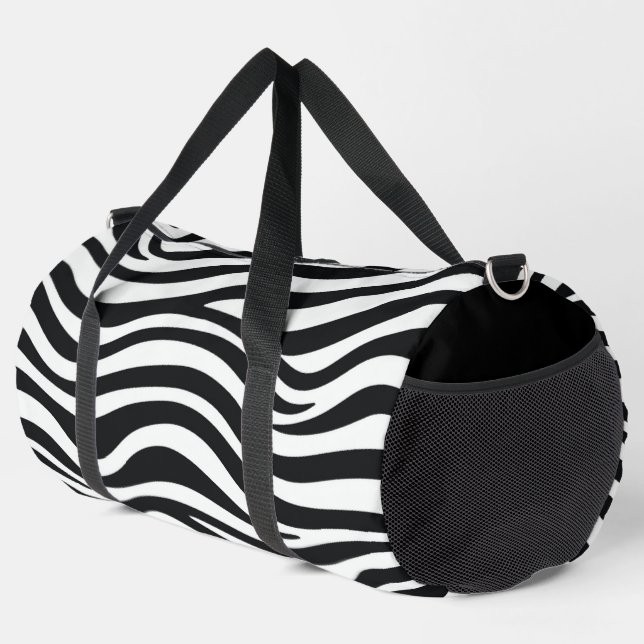 Zebra Duffle Bag (Rechte Ecke)