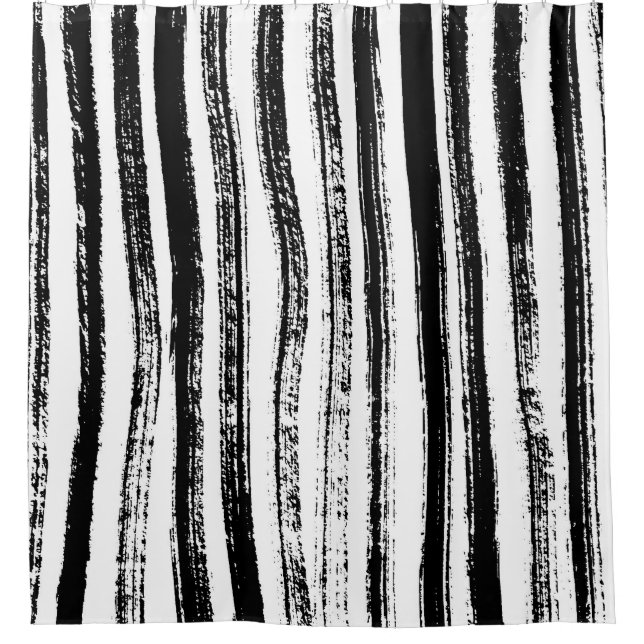 Zebra Duschvorhang (Vorderseite)