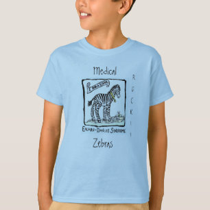 Zebra-EDS, medizinisch, Zebras, FELSEN!! T-Shirt