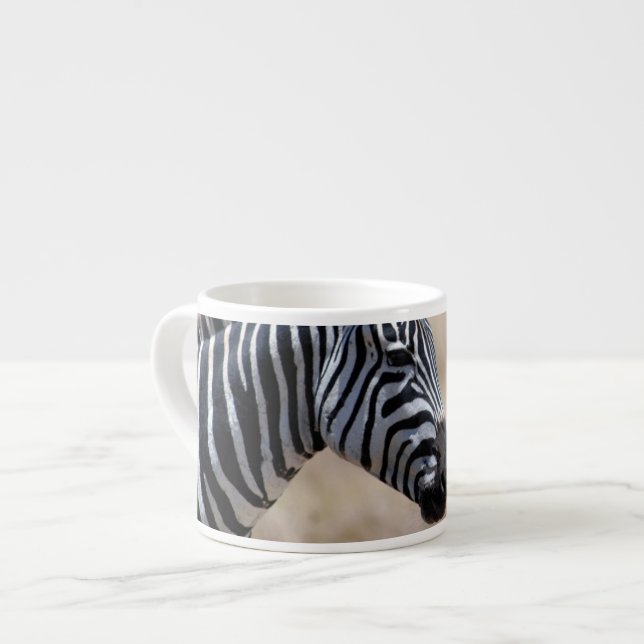 Zebra Espressotasse (Vorderseite Links)