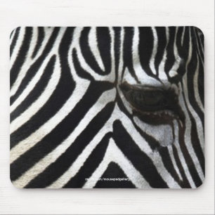 Zebra Eye African Horse Wildlife Mousepad