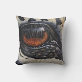 Zebra Eye Print Cushion Kissen