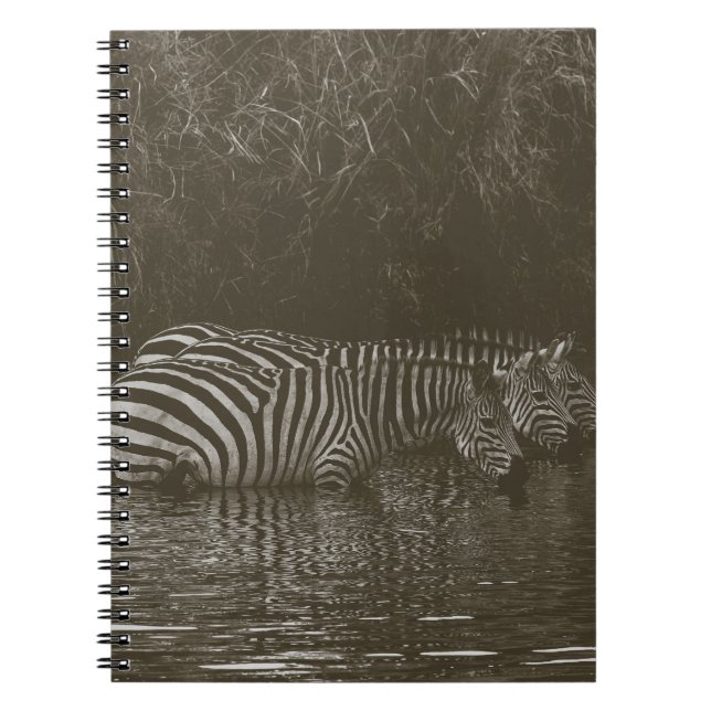 ZEBRA FAMILY DRINK NOTIZBLOCK (Vorderseite)