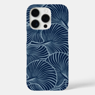 Zebra Fan Palm Hawaiian Tropical Navy iPhone 16 Pro Hülle