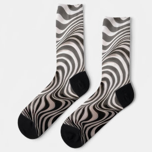 Zebra-Felsen! Socken