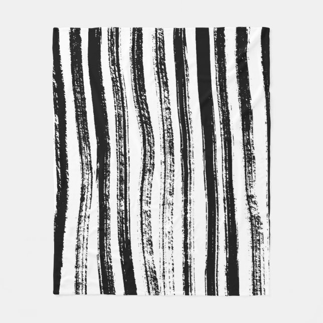 Zebra Fleecedecke (Vorderseite)