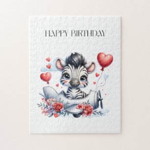 Zebra-Flugzeug-Geburtstag