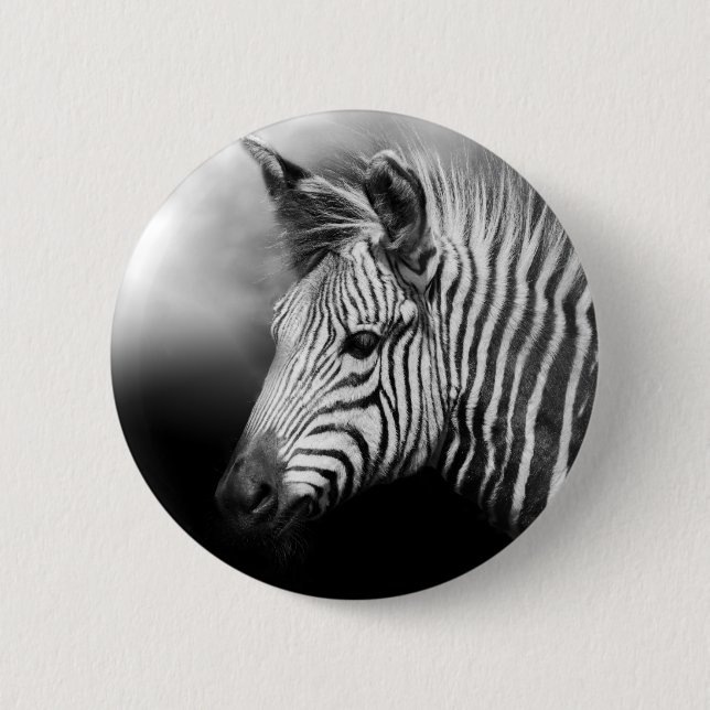 Zebra Foal Button (Vorderseite)