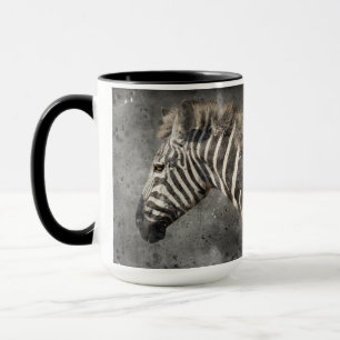 Zebra Fotografie Moderne Wasserfarbe Tasse