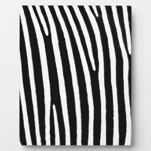 Zebra Fotoplatte