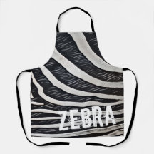 Zebra Fur Schwarz-Weiß-Design für Tierlover