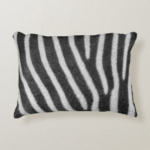 Zebra Fur Tiermuster Dekokissen