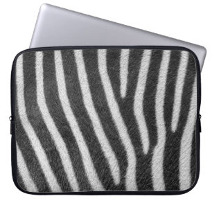 Zebra Fur Tiermuster Laptopschutzhülle