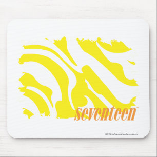 Zebra-Gelb 2 Mousepad