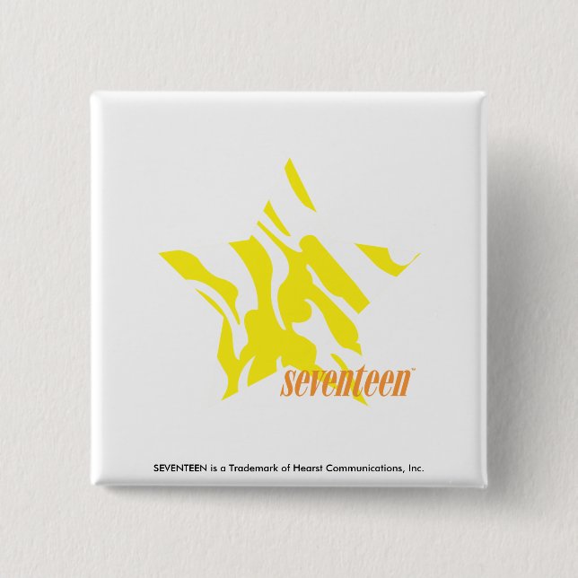 Zebra-Gelb 3 Button (Vorderseite)