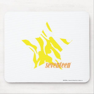 Zebra-Gelb 3 Mousepad