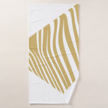 Zebra, geometrisch weiß und beige