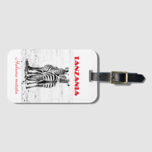Zebra-Gepäckanhänger Gepäckanhänger