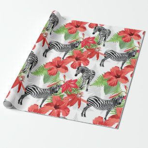 Zebra Geschenkpapier