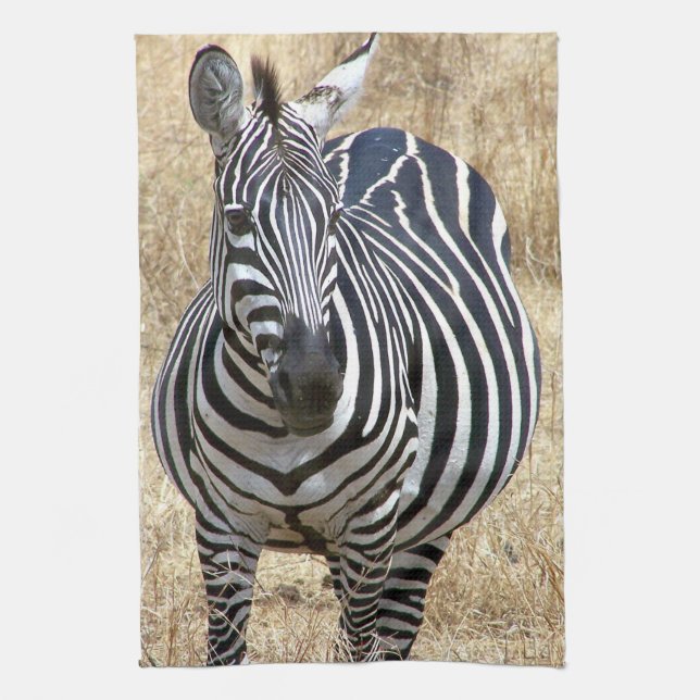 Zebra Geschirrtuch (Vertikal)