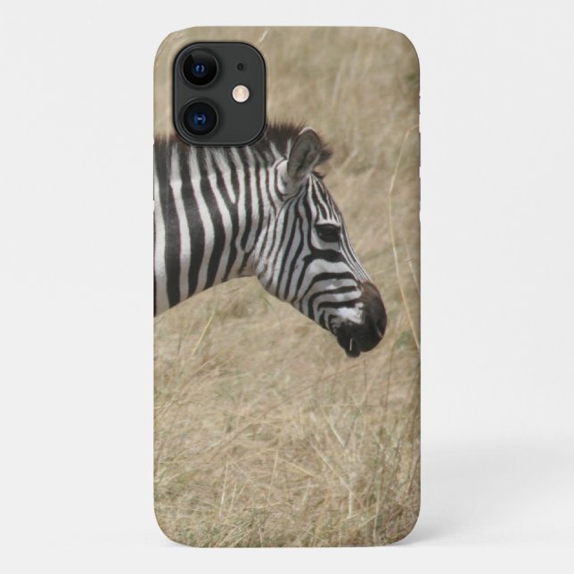Zebra-Gesicht Case-Mate iPhone Hülle (Rückseite)