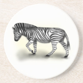 ‚Zebra‘ Getränkeuntersetzer