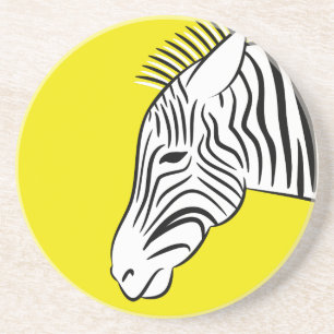 Zebra Getränkeuntersetzer