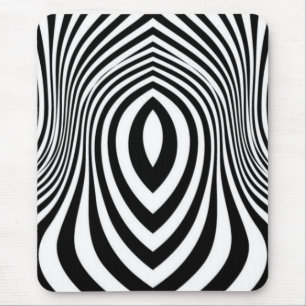 Zebra-Haut-Druck-Textur-Muster Mousepad