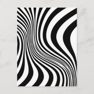 Zebra-Haut-Druck-Textur-Muster Postkarte