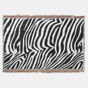 Zebra-Hautmuster Decke