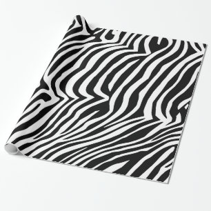 Zebra-Hautmuster Geschenkpapier