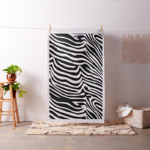Zebra-Hautmuster Stoff
