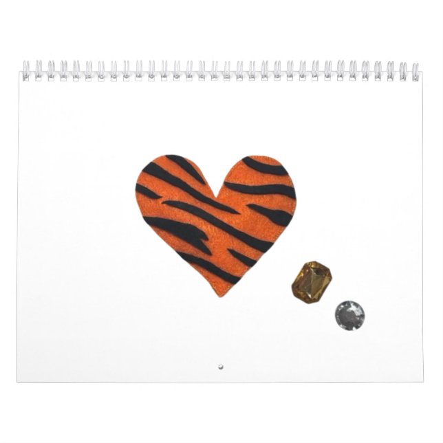 Zebra-heart Kalender (Titelbild)