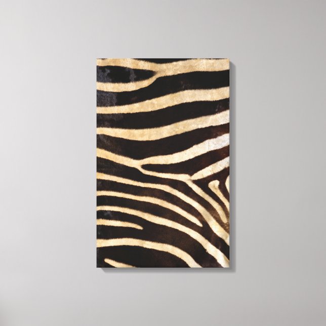 Zebra Hide 2 Leinwanddruck (Vorderseite)