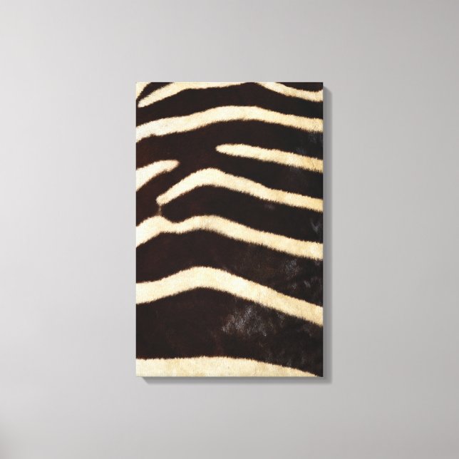 Zebra Hide Leinwanddruck (Vorderseite)