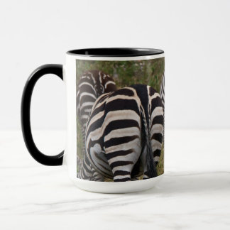 Zebra-Hintern-Kaffee-Tasse Tasse