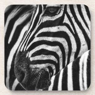 Zebra Illusion Getränkeuntersetzer