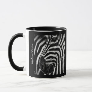 Zebra-Illusion Tasse